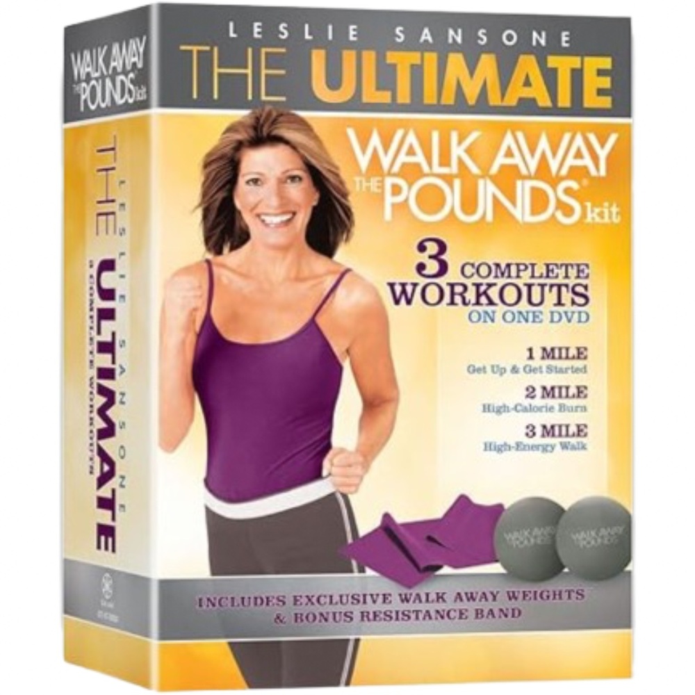 Gaiam Walk Away the Pounds The Ultimate Workout Kit